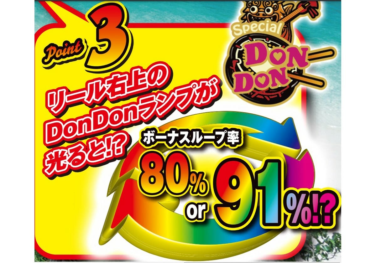 パチスロ「万枚オーバー」続出…【新台 BIG島唄30・注目要素】の画像1