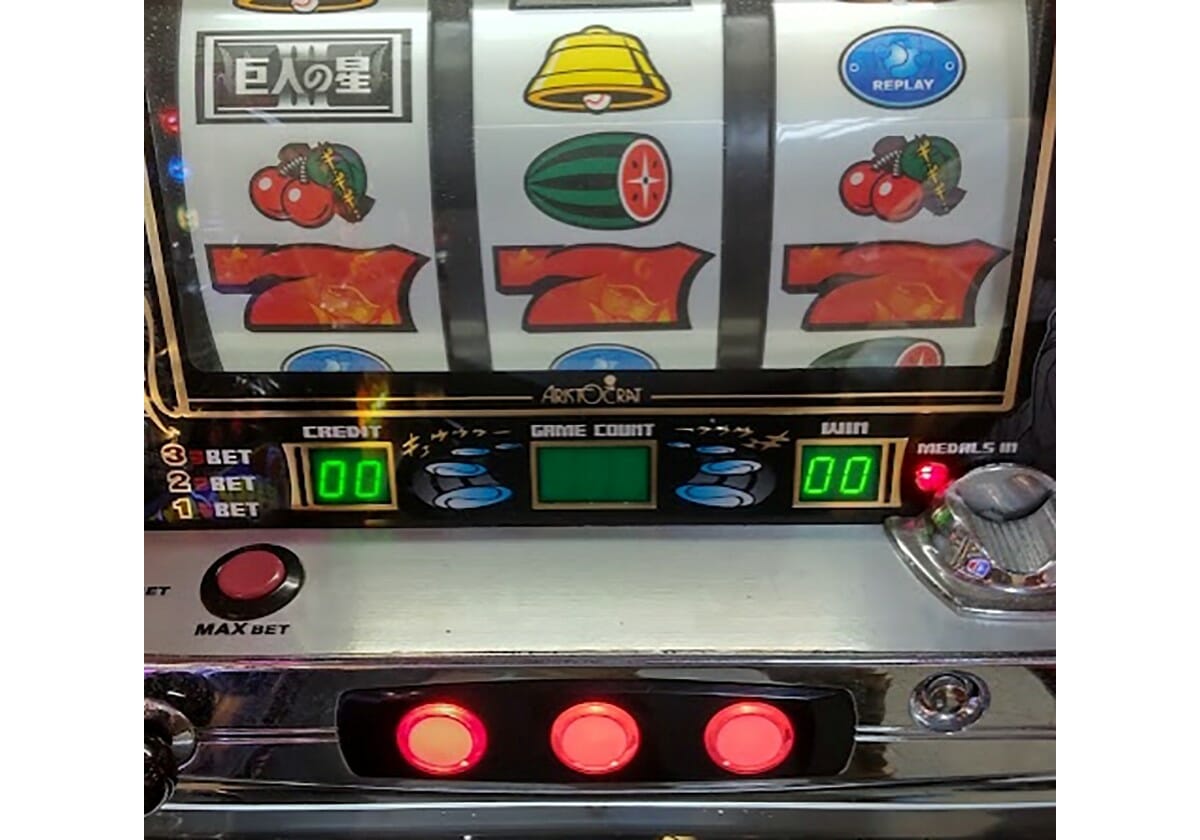 スロットマシン 中型 メカニカルリール