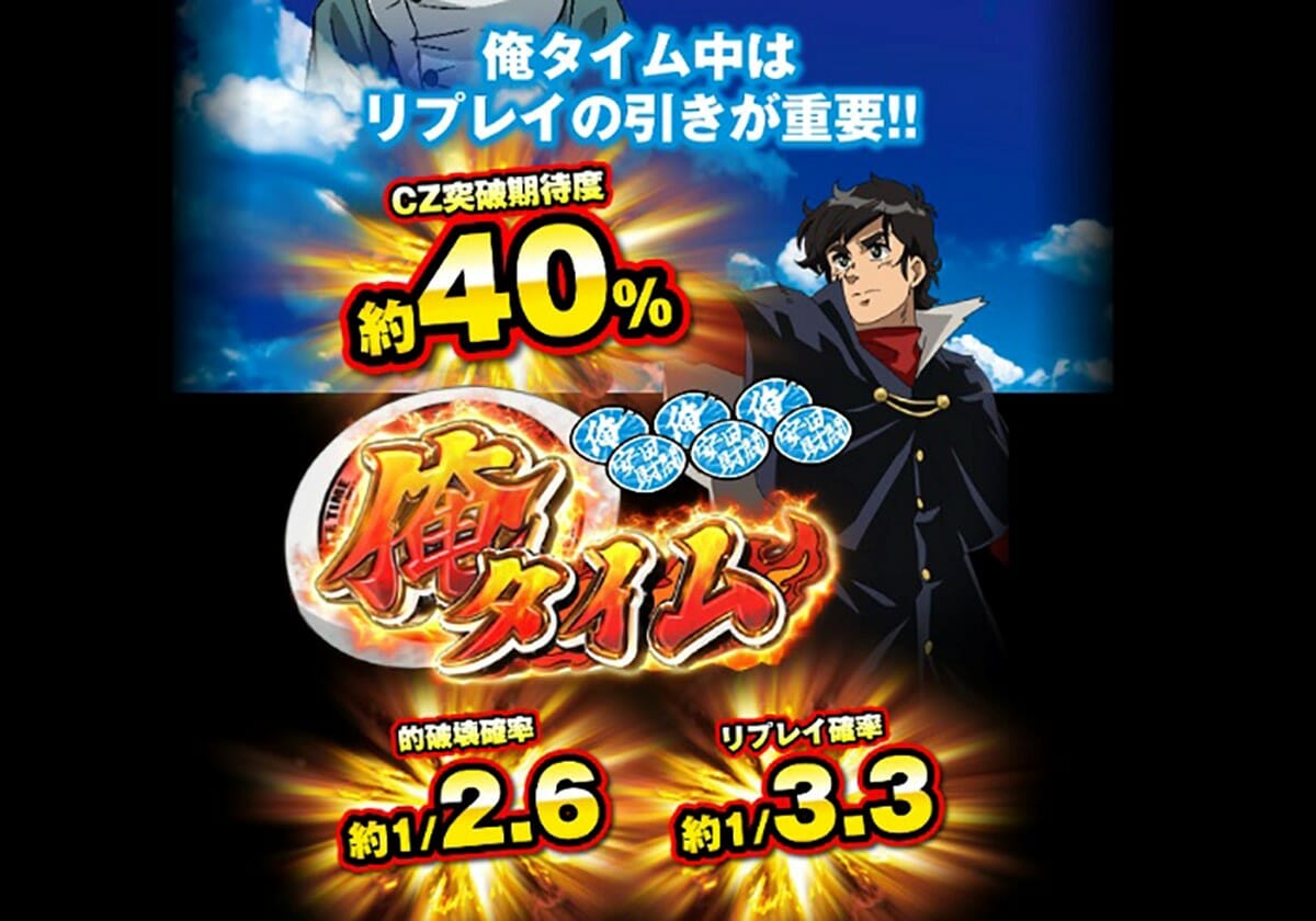スロット俺の空✨ 新台『パチスロ真俺の空』新たなゲーム性が判明！通常時は特殊