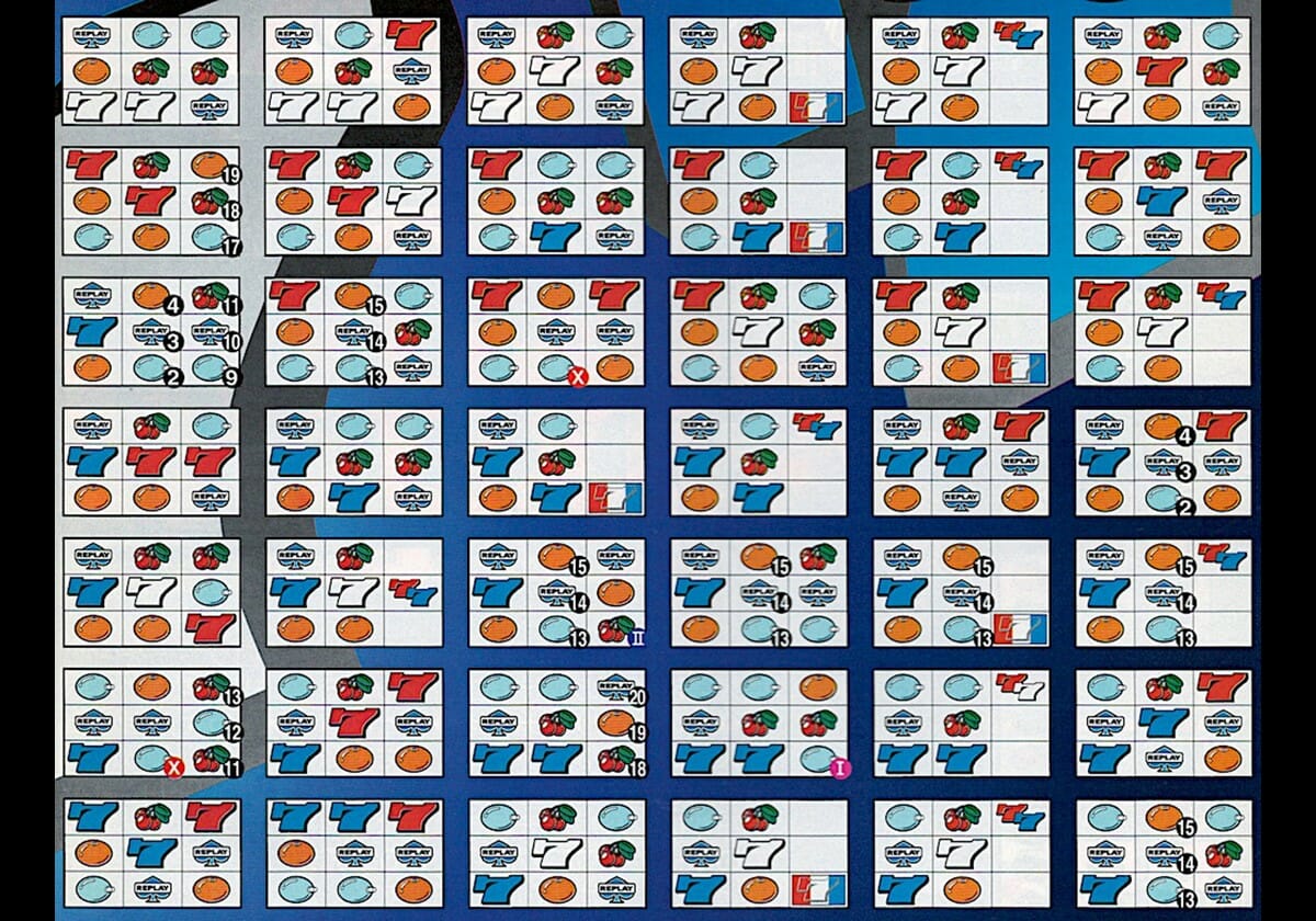 パチスロ「鮮やかな3色の7が織りなす豊かなゲーム性」～4号機名